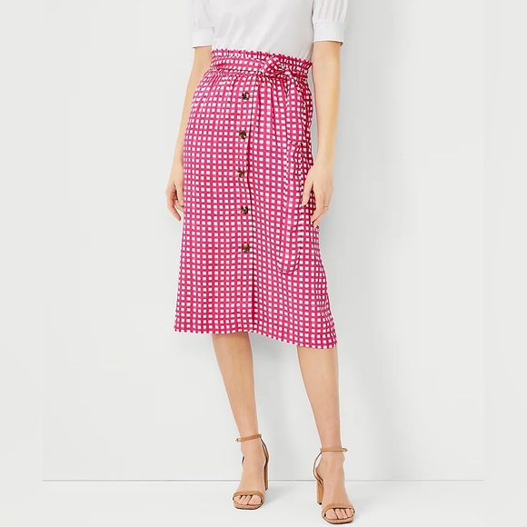 Asos Design Midi Skirt Tartan Skirt Asos Red Gingham Mini Skirt